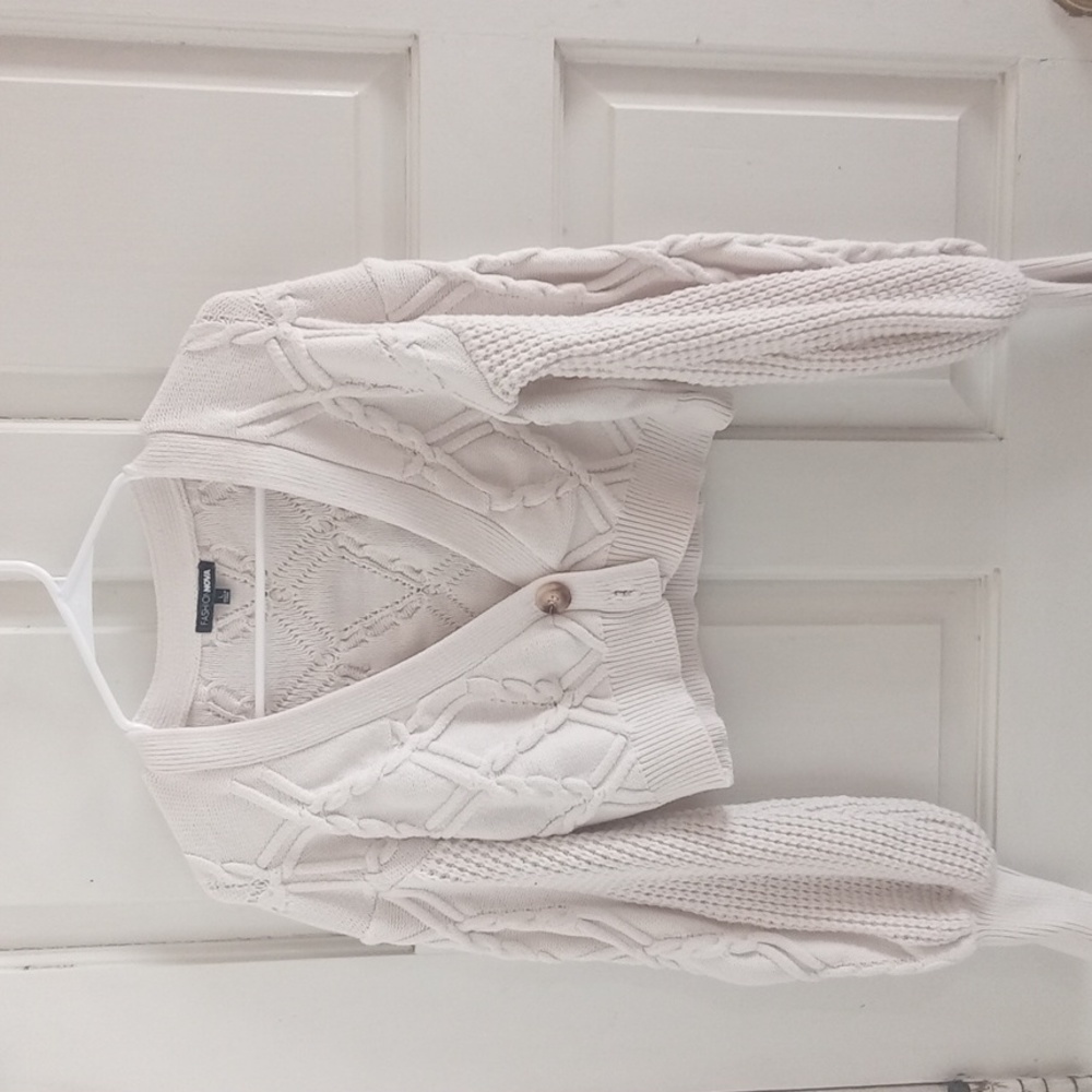 Fashion Nova Croped Sweater
